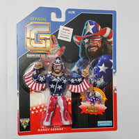 Comic Con Exclusive Macho Man USA 1/800 Vintage Style Figure Free USA Shipping!