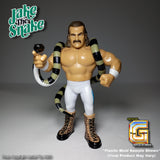 Jake "The Snake" Roberts Bundle Deal Set Of 3 Vintage Style Figure Pre Order Free USA Shipping!