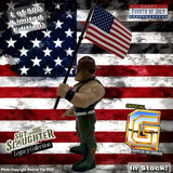 Sgt Slaughter 1 of 500 USA Edition Vintage Style Figure! In Stock! Free USA Shipping!