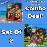 UK And Worldwide Shipping! Combo Pierre and Kwang! Set Of 2! Vintage Style Figure Free UK Shipping!