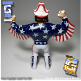 Pre Order Comic Con Exclusive Macho Man USA 1/800 Vintage Style Figure Free USA Shipping!