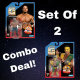 Aldo Montoya And Justin Credible Set Of 2 Vintage Style Figure Pre Order! Free USA Shipping!