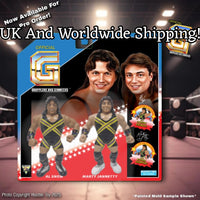 UK & Worldwide SHIPPING ONLY Marty Janetty & Al Snow Vintage Style Figure Pre Order!