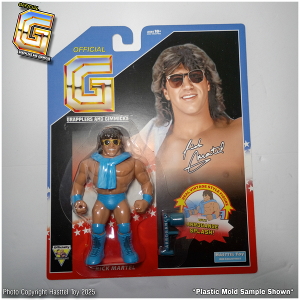 Rick Martel Vintage Style Figure Free USA Shipping!