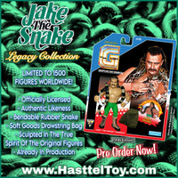 Jake "The Snake" Roberts Bundle Deal Set Of 3 Vintage Style Figure Pre Order Free USA Shipping!