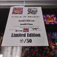 Silver & Reynolds Art Signed Print With COA