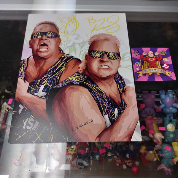 Nasty Boys Art Signed Print With COA
