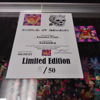 Tatanka Art Signed Print With COA